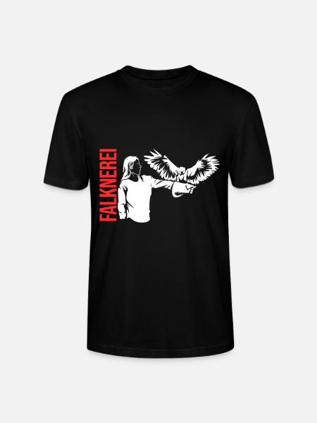 Falknerei - Stanley/Stella Unisex Bio-T-Shirt CRAFTER - Schwarz