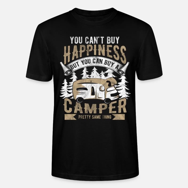 Camper - Stanley/Stella Unisex Bio-T-Shirt CRAFTER - Schwarz