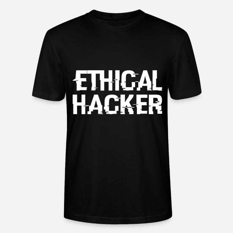 Hacking Hacker Phishing - Stanley/Stella Unisex Bio-T-Shirt CRAFTER - Schwarz