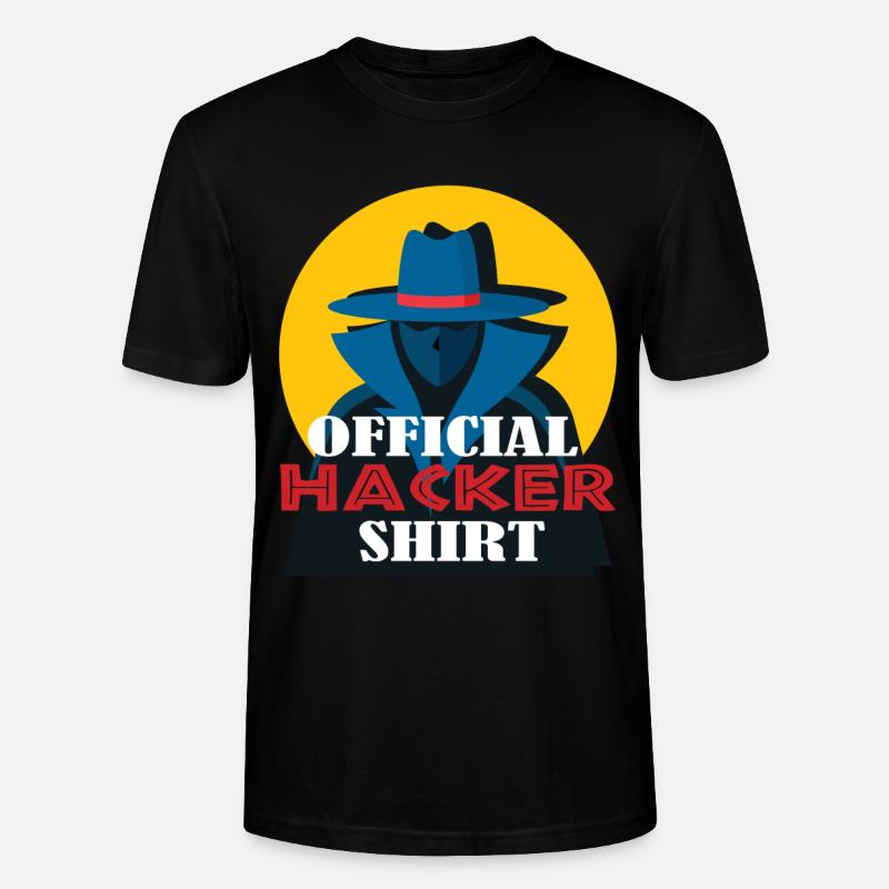 Hacking Hacker Phishing - T-shirt bio CRAFTER Stanley Stella Unisexe - noir