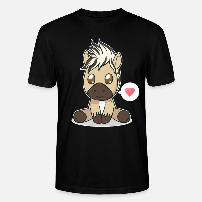 Fjorfferd mignon cadeau - T-shirt bio CRAFTER Stanley Stella Unisexe - noir