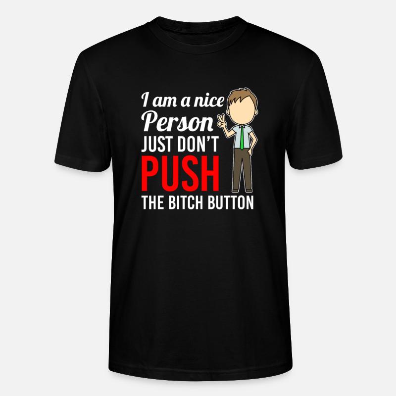 Lustig - Stanley/Stella Unisex Bio-T-Shirt CRAFTER - Schwarz