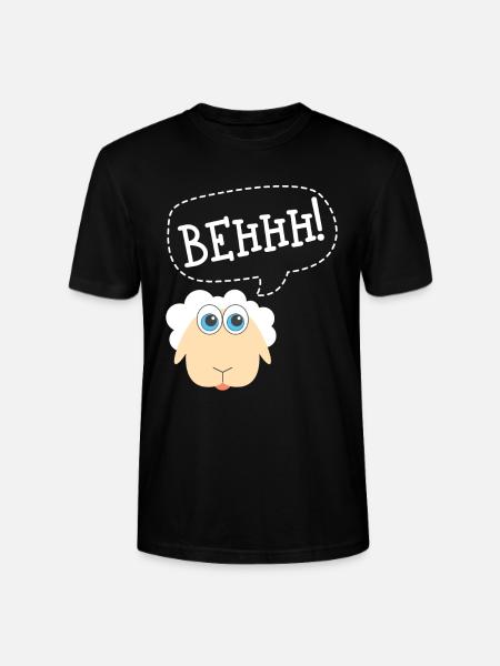 Sheep Beeehh Sheep Sounds - T-shirt bio CRAFTER Stanley Stella Unisexe - noir