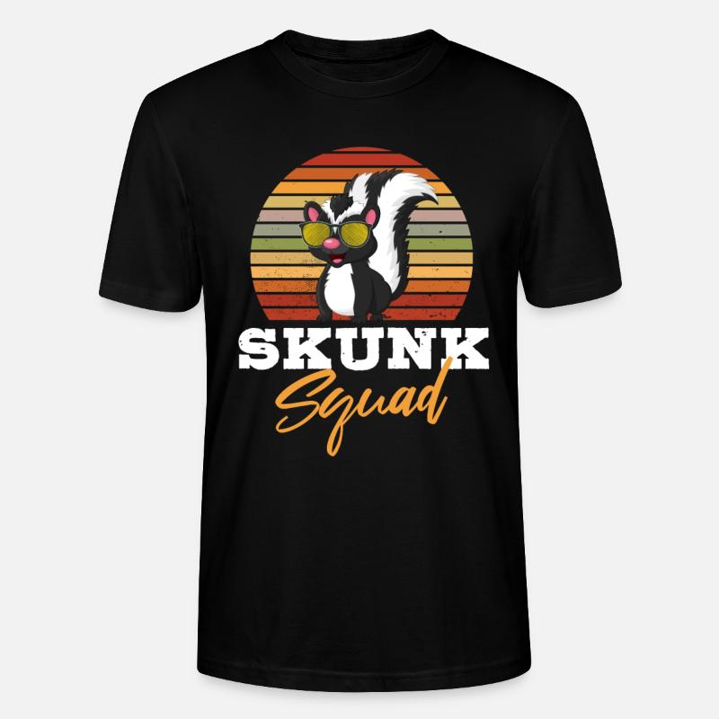 Stinktier Squad - Stanley/Stella Unisex Bio-T-Shirt CRAFTER - Schwarz