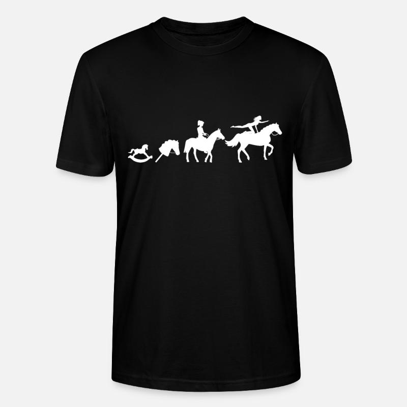 Evolution Voltigieren - Stanley/Stella Unisex Bio-T-Shirt CRAFTER - Schwarz
