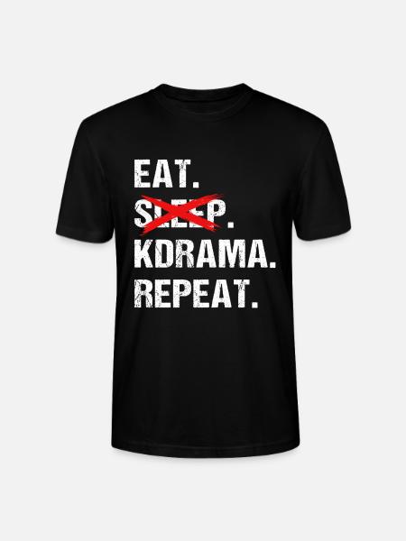 Kpop Kdrama - Ekologiczna koszulka typu unisex Stanley/Stella CRAFTER - czarny