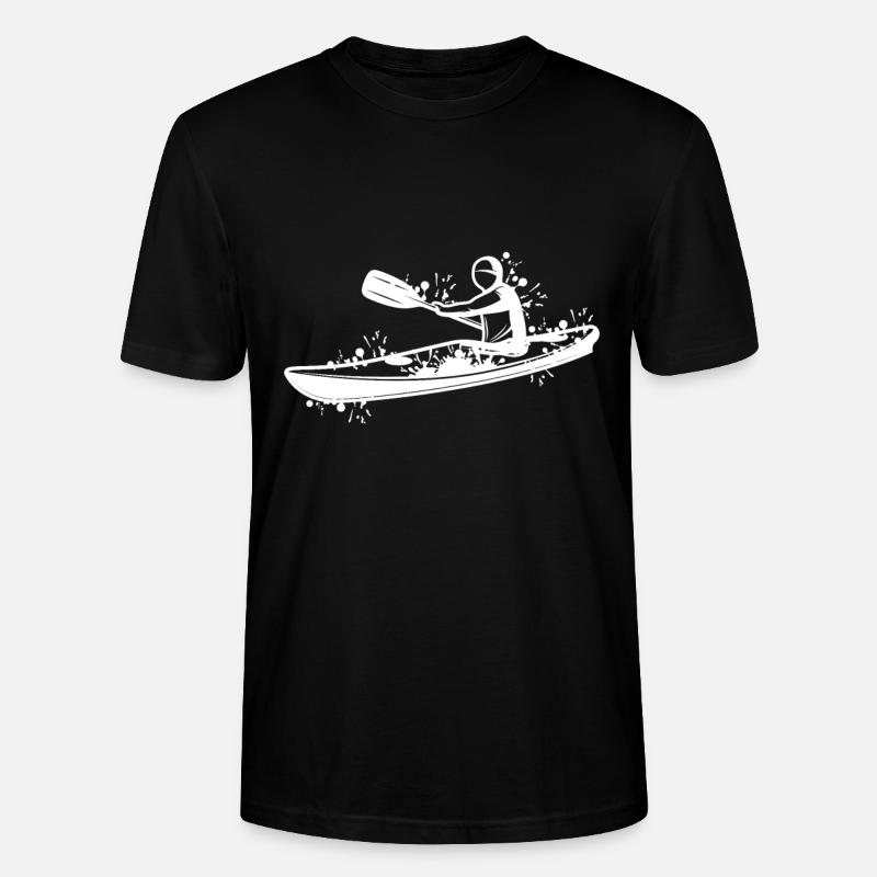 Kajak cool - Stanley/Stella Unisex Bio-T-Shirt CRAFTER - Schwarz