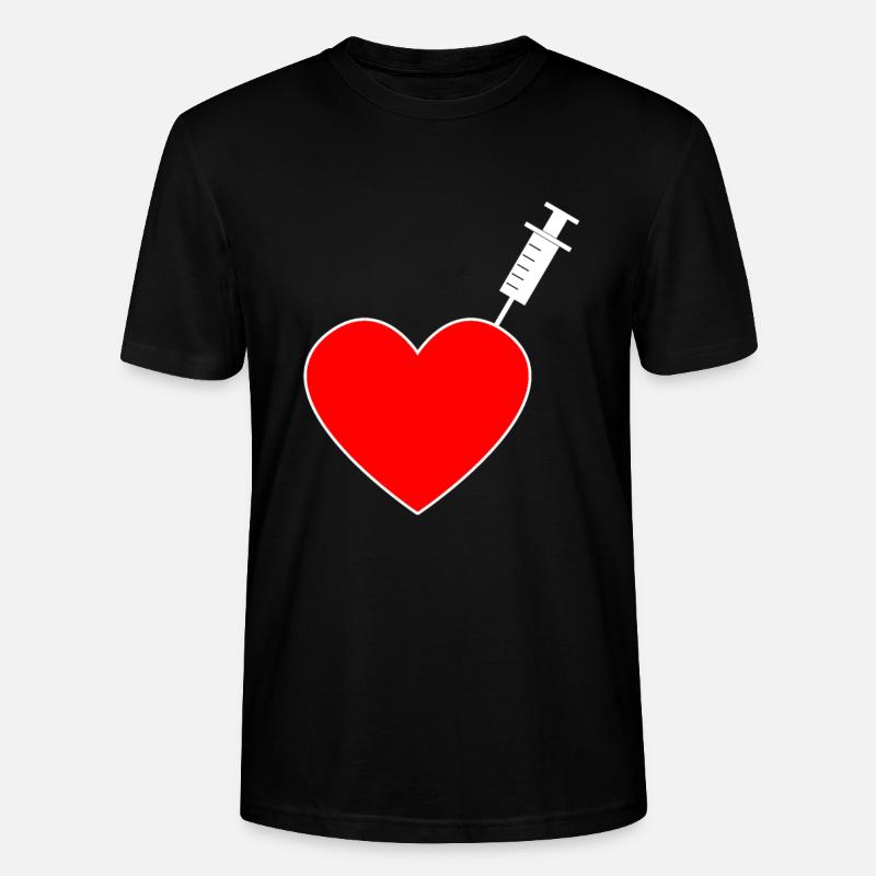 Impfung - Ich bin geimpft - Stanley/Stella Unisex Bio-T-Shirt CRAFTER - Schwarz