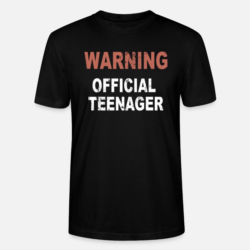 Adolescents d’alerte Official - T-shirt bio CRAFTER Stanley Stella Unisexe - noir