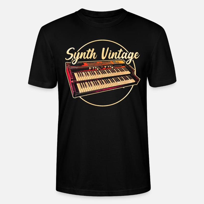 Digital Synthesizer - Stanley/Stella Unisex Bio-T-Shirt CRAFTER - Schwarz