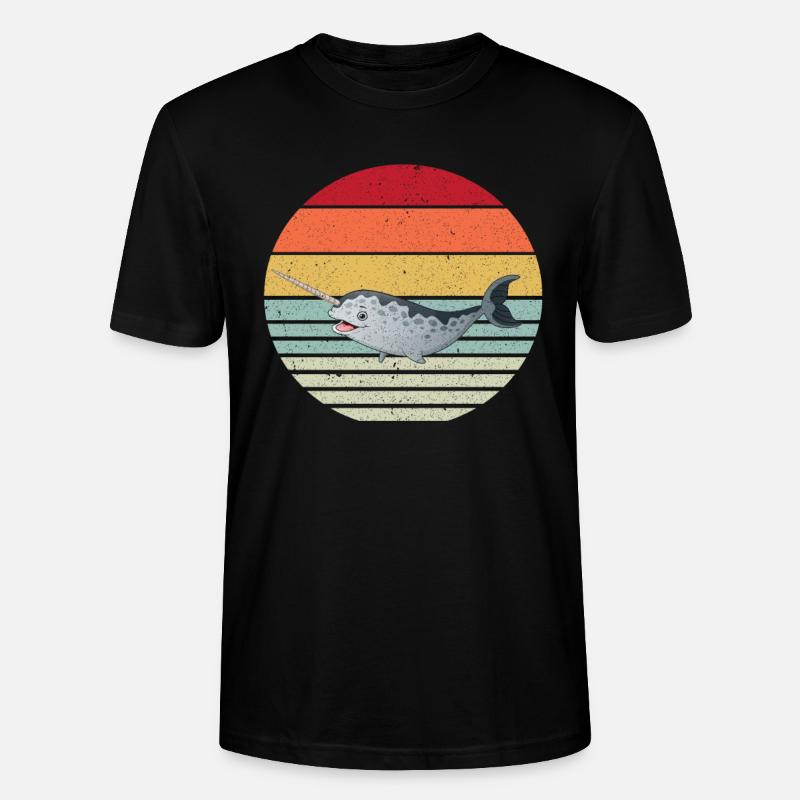 Narwal - Stanley/Stella Unisex Bio-T-Shirt CRAFTER - Schwarz