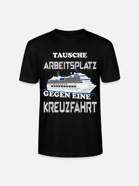 Kreuzfahrtschiff Kreuzfahrt Schiffsreise - Stanley/Stella Unisex Bio-T-Shirt CRAFTER - Schwarz