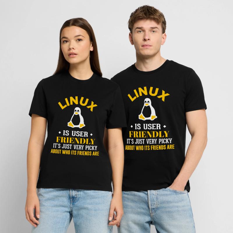 Linux Geek Coding Programmer Nerd Stanley/Stella CRAFTER Unisex Organic T-Shirt