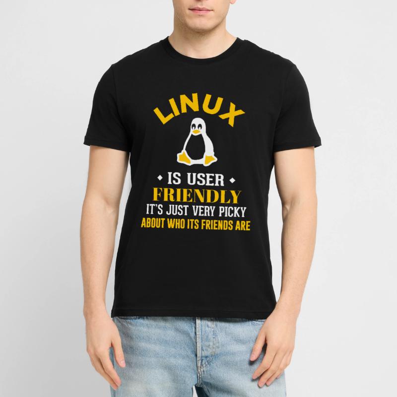 Linux Geek Coding Programmer Nerd Stanley/Stella CRAFTER Unisex Organic T-Shirt