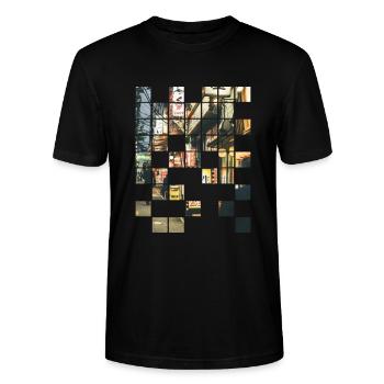 Japan Ästhetik Style tokyo - Stanley/Stella Unisex Bio-T-Shirt CRAFTER - Schwarz - Vorne - Alina (178cm) & Michal (187cm)