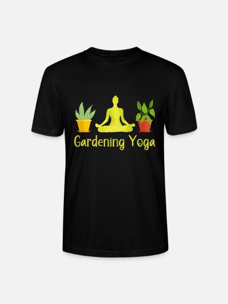 Funny Garden Saying Design - Stanley/Stella CRAFTER Unisex Organic T-Shirt - black