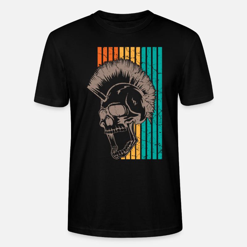 Punk Punks - Maglietta unisex ecologica CRAFTER di Stanley/Stella - nero