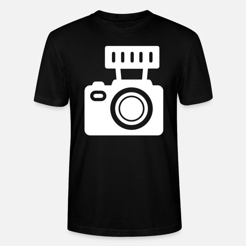 Fotoapparat - Stanley/Stella Unisex Bio-T-Shirt CRAFTER - Schwarz