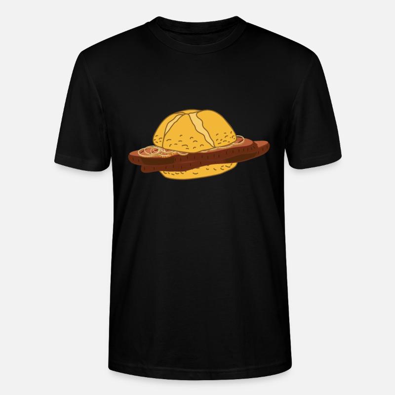 Braten semmel - Stanley/Stella Unisex Bio-T-Shirt CRAFTER - Schwarz