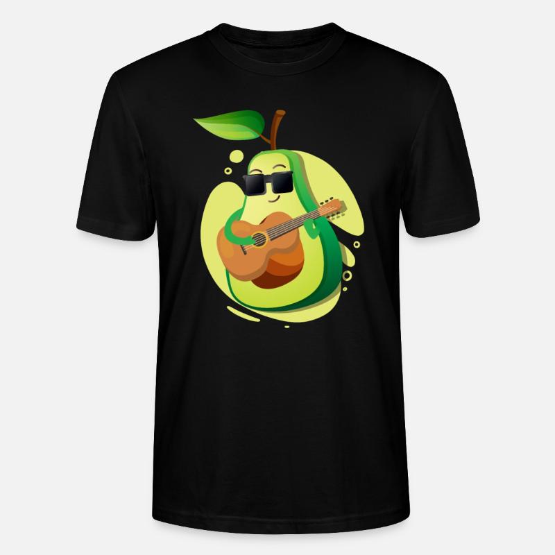 Avocado - Stanley/Stella Unisex Bio-T-Shirt CRAFTER - Schwarz