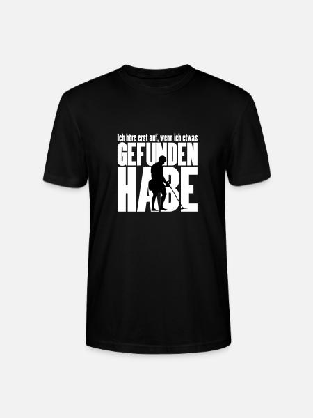 Metalldetktor Sondengänger Spruch - Stanley/Stella Unisex Bio-T-Shirt CRAFTER - Schwarz