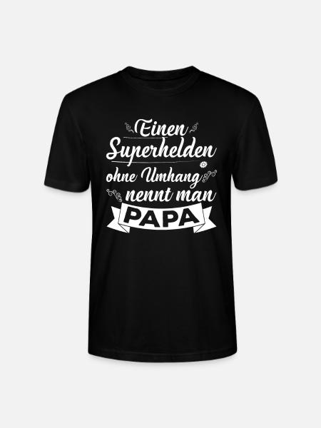 Vatertag - Stanley Stella CRAFTER unisex økologisk-T-shirt - sort