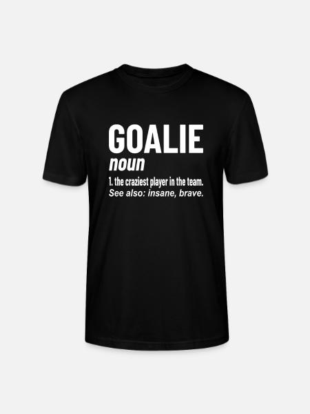 GOALKEEPER / Goalkeeper definition - T-shirt bio CRAFTER Stanley Stella Unisexe - noir