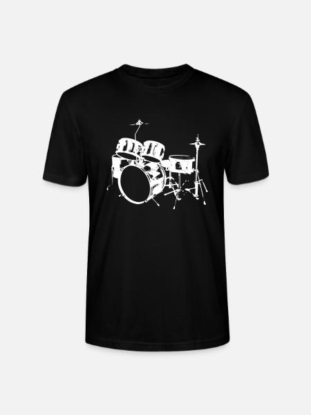 percussion - Stanley/Stella CRAFTER Unisex Organic T-Shirt - black