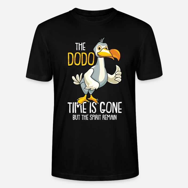 Dodo Mauritius Dronte - T-shirt bio CRAFTER Stanley Stella Unisexe - noir