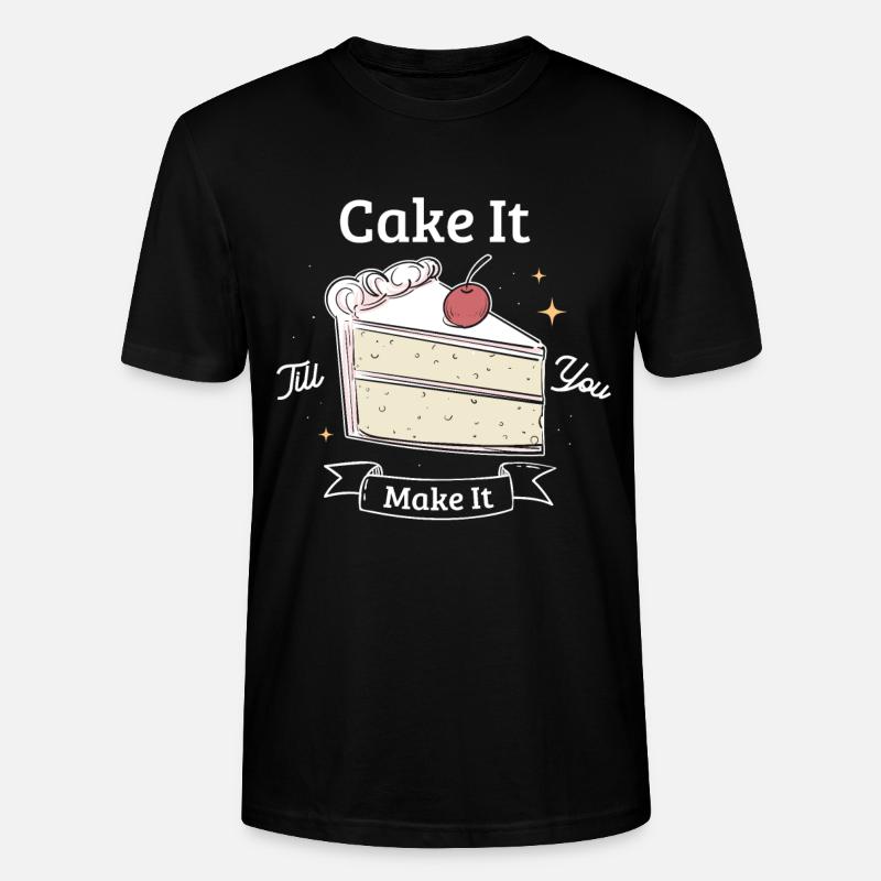 Backen Bäcker Geschenk - Stanley/Stella Unisex Bio-T-Shirt CRAFTER - Schwarz
