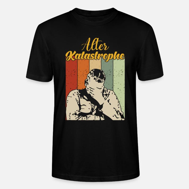Alter Katastrophe - Stanley/Stella Unisex Bio-T-Shirt CRAFTER - Schwarz
