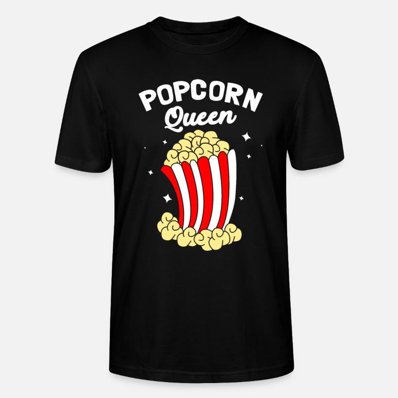 Popcorn - T-shirt bio CRAFTER Stanley Stella Unisexe - noir