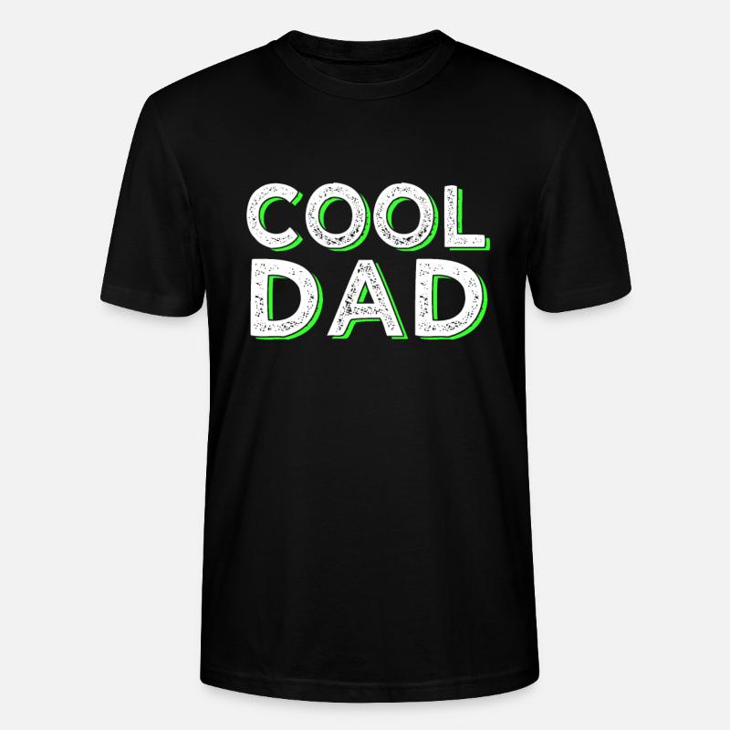 Cool Dad - Stanley/Stella Unisex Bio-T-Shirt CRAFTER - Schwarz