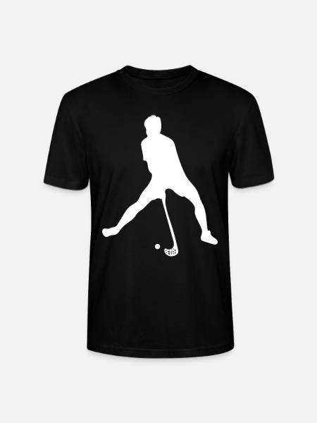 Floorball - Stanley/Stella CRAFTER Unisex Organic T-Shirt - black