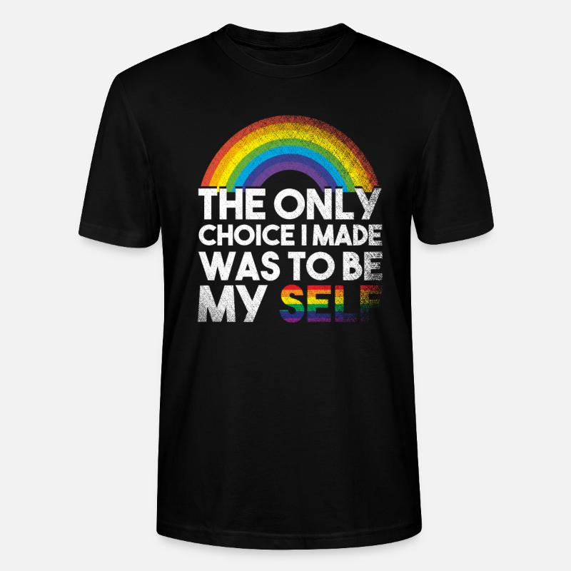 LGBTQ - Stanley/Stella Unisex Bio-T-Shirt CRAFTER - Schwarz