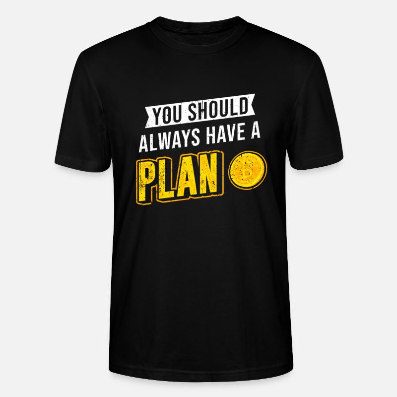 Bitcoin - Stanley/Stella Unisex Bio-T-Shirt CRAFTER - Schwarz