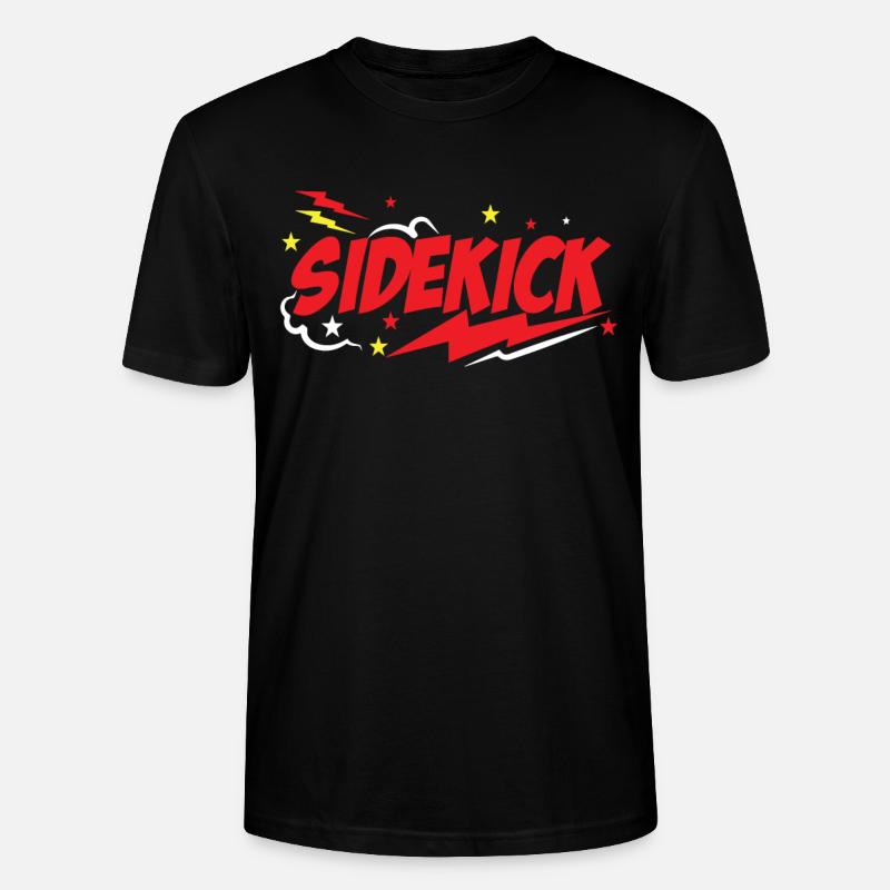 Dad Sidekicks Matching - Stanley/Stella Unisex Bio-T-Shirt CRAFTER - Schwarz