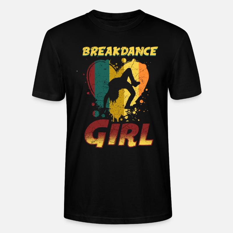 Tanz Tanzen Breakdance Mädchen - Stanley/Stella Unisex Bio-T-Shirt CRAFTER - Schwarz