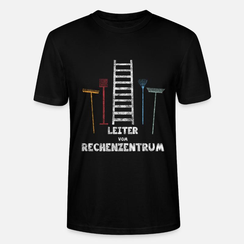 Leiter vom Rechenzentrum - Stanley/Stella Unisex Bio-T-Shirt CRAFTER - Schwarz