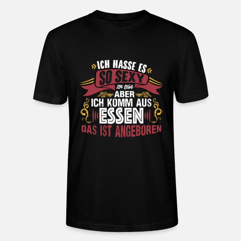 Ich komm aus Essen - Stanley/Stella Unisex Bio-T-Shirt CRAFTER - Schwarz