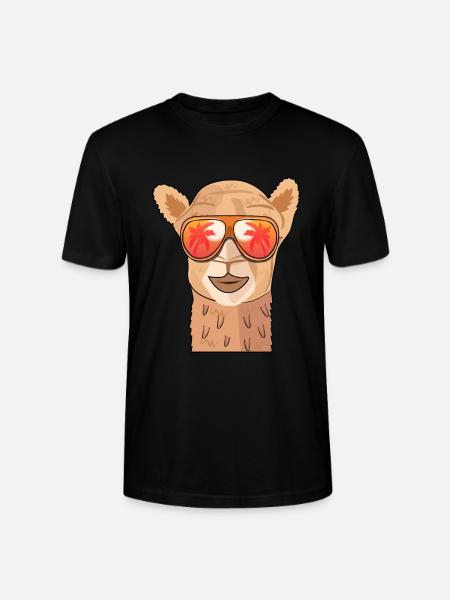 Kamel Sonnenbrille Sommer - Stanley/Stella Unisex Bio-T-Shirt CRAFTER - Schwarz