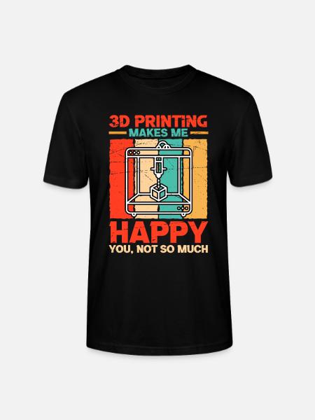 3d Print Printer 3d Printer Printing Gift - Stanley/Stella CRAFTER Unisex Organic T-Shirt - black
