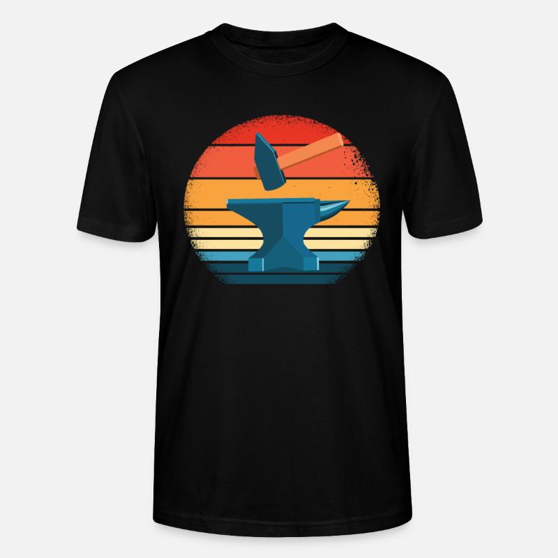 Amboss - Stanley/Stella Unisex Bio-T-Shirt CRAFTER - Schwarz
