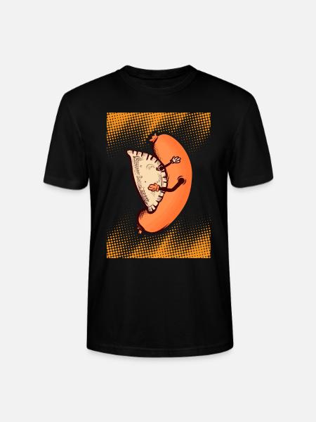 Pierogi Kiełbasa Fleischwurstknödel Kochen - Stanley/Stella Unisex Bio-T-Shirt CRAFTER - Schwarz