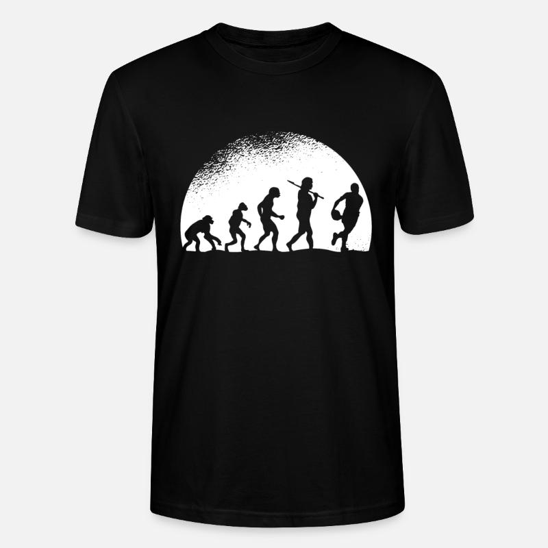 Evolution Rugby - T-shirt bio CRAFTER Stanley Stella Unisexe - noir