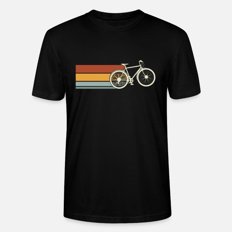 Fahrrad - Stanley/Stella Unisex Bio-T-Shirt CRAFTER - Schwarz