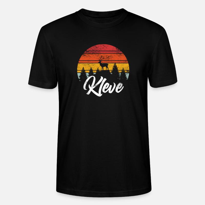 Kleve - Stanley/Stella Unisex Bio-T-Shirt CRAFTER - Schwarz