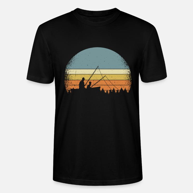 Pêche pêche pêche - T-shirt bio CRAFTER Stanley Stella Unisexe - noir