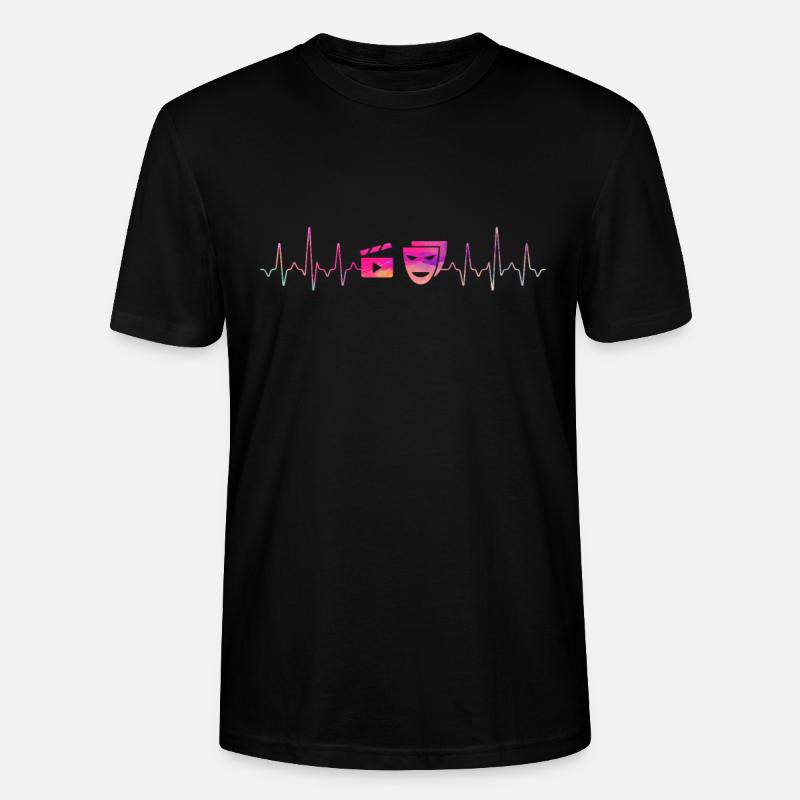 Schauspieler Geschenkidee - Stanley/Stella Unisex Bio-T-Shirt CRAFTER - Schwarz