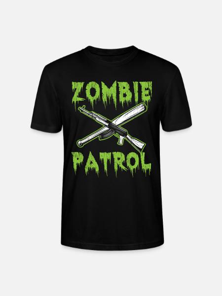 Zombie Patrolie - Stanley/Stella CRAFTER Unisex Organic T-Shirt - black